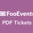 FooEvents PDF Tickets icon