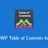 LuckyWP Table of Contents for AMP icon