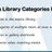 Media Library Categories Premium icon