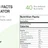 Nutrition Facts Label Creator (Elementor addon) icon