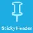 Oceanwp – Sticky Header icon