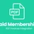 Paid Memberships Pro - PDF Invoices Addon icon