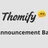 Themify Annoucement Bar icon