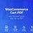 WooCommerce Cart PDF icon