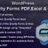 WordPress Gravity Forms PDF, Excel & CSV icon