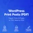 WordPress Print Posts & Pages (PDF) icon