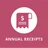 WP Charitable - Annual Receipts icon