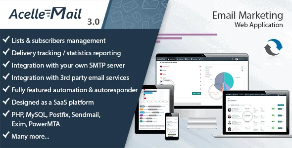 Acelle Email Marketing Web Application featured image