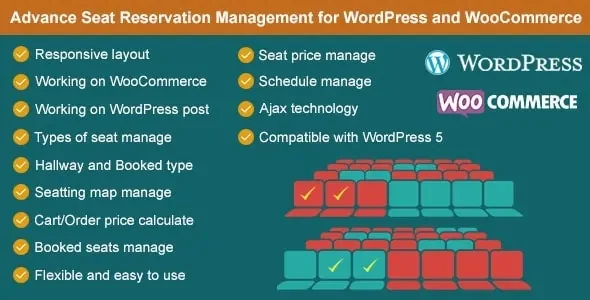 Advance Seat Reservation Management for WooCommerce featured image