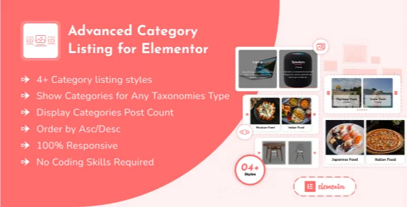 Advanced Category Listing for Elementor featured image