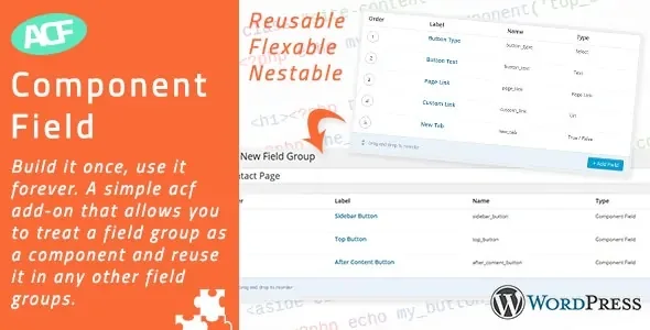 Advanced Custom Fields - Component Field Addon featured image
