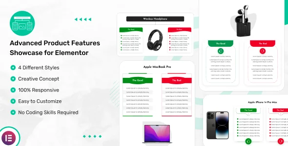 Advanced Product Features Showcase for Elementor featured image