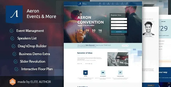Aeron – Premium Responsive Corporate Theme featured image