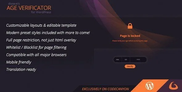 Age Verificator For Wordpress featured image
