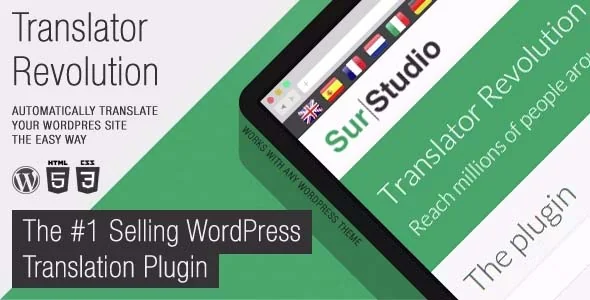 Ajax Translator Revolution WordPress Plugin featured image