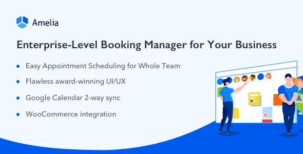 Amelia - Enterprise-Level Appointment Booking WordPress Plugin featured image