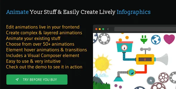 Animatic – Advanced Wordpress Frontend Animator featured image