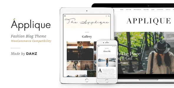 Applique – Fashion Blog Theme featured image