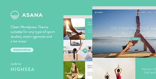Asana - Sport and Yoga WordPress Theme featured image