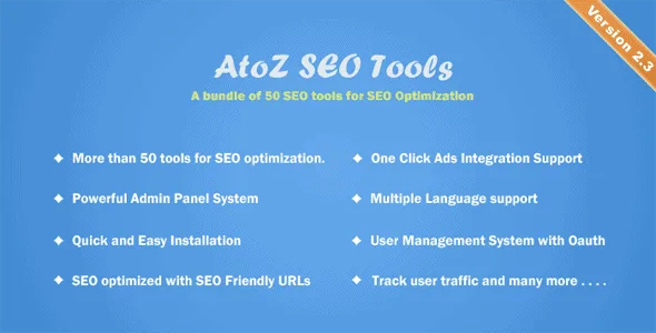 AtoZ SEO Tools - Search Engine Optimization Tools featured image