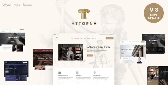 Attorney - Lawyer & Law Firm WordPress featured image