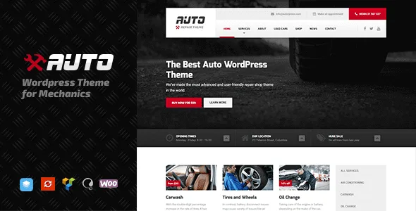Auto – Ideal Car Mechanic And Auto Repair Template For Wordpress featured image