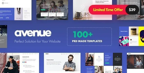 Avenue - Creative Multi-Purpose Wordpress Theme featured image