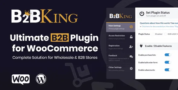B2BKing - The Ultimate WooCommerce B2B & Wholesale Plugin featured image