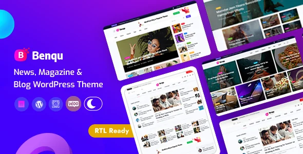 Benqu - Elementor NewsPaper & Magazine WordPress Theme featured image