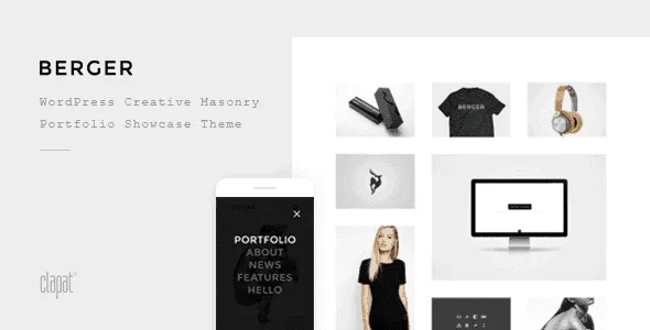 Berger – Wordpress Creative Agency Portfolio Theme featured image