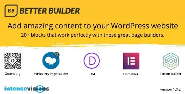 Better Builder - Addon for WordPress Page Builders featured image