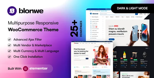 Blonwe - Multipurpose WooCommerce Theme featured image