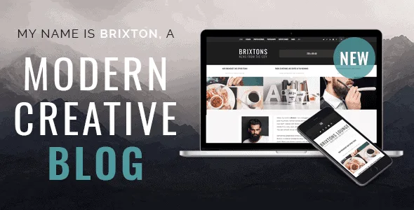 Brixton – Wordpress Blog Theme featured image