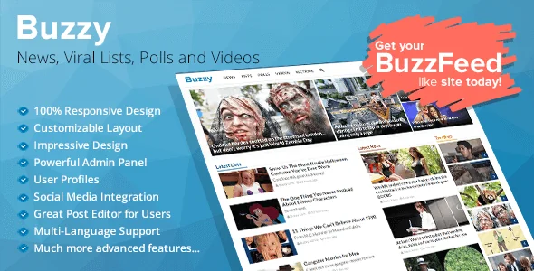 Buzzy – News, Viral Lists, Polls And Videos featured image