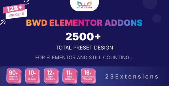 BWD Elementor Addons Bundle featured image
