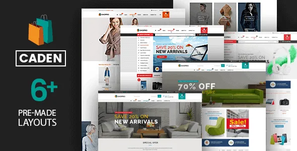 Caden - Mega Store Responsive Wordpress Theme featured image