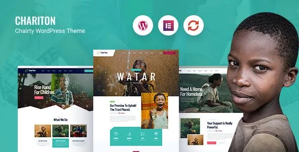Chariton - NonProfit Charity WordPress Theme featured image