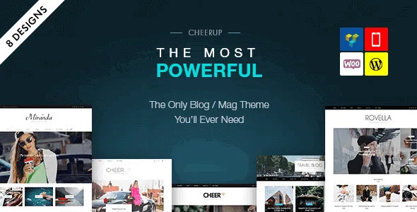 Cheerup – Blog Magazine Wordpress Blog Theme featured image