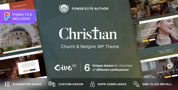 Christian - Church WordPress Theme featured image