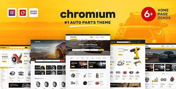 Chromium - Auto Parts Shop WordPress WooCommerce Theme featured image