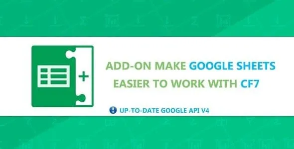 Contact Form CF7 Google Sheet Addon featured image