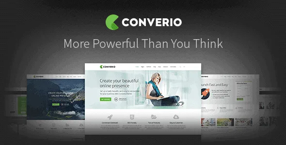 Converio – Responsive Multi-Purpose Wordpress Theme featured image