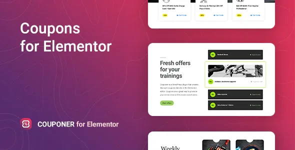 Couponer – Discount Coupons for Elementor featured image