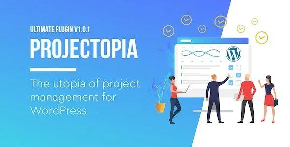 Projectopia – Wordpress Project Management Plugin featured image