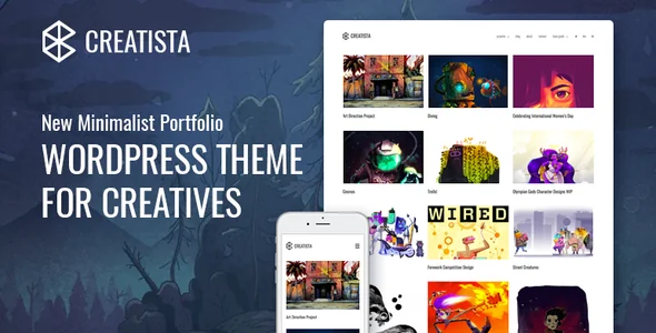 Creatista - Creative Portfolio WordPress Theme featured image