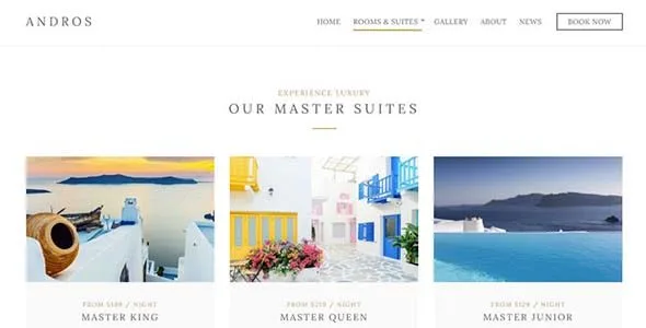 Cssigniter – Andros Wordpress Theme featured image