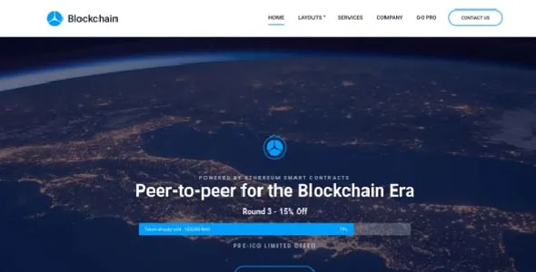 Cssigniter – Blockchain Wordpress Theme featured image