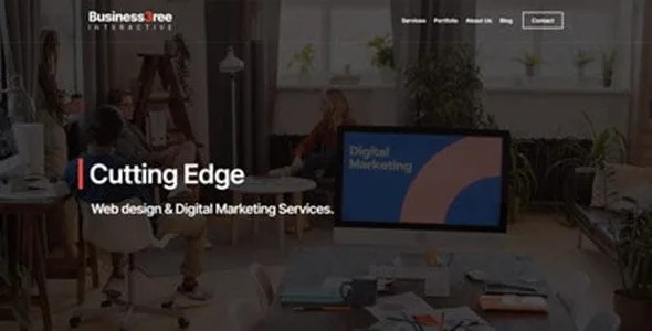 Cssigniter – Business3Ree Wordpress Theme featured image
