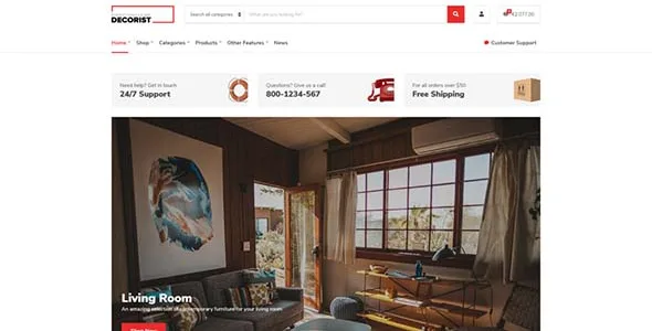 Cssigniter – Decorist Wordpress Theme featured image