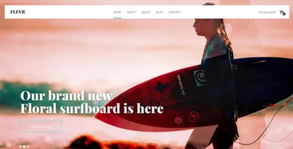 Cssigniter – Flevr Wordpress Theme featured image